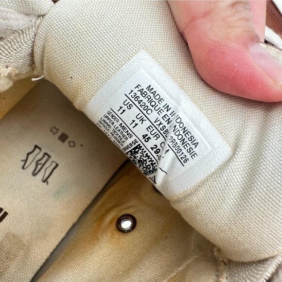 Converse Chuck Taylor All Star Mid Men Size 11 136420C Pinecone Brown Shoes - Picture 10 of 11